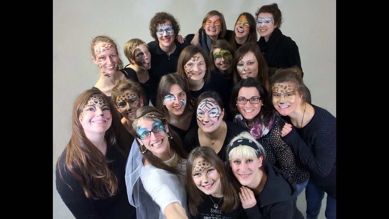 FACEPAINTING JGA Wild things│Facepainting Wedding Braut Junggesellinnenabschied Bride to be Hochzeit
