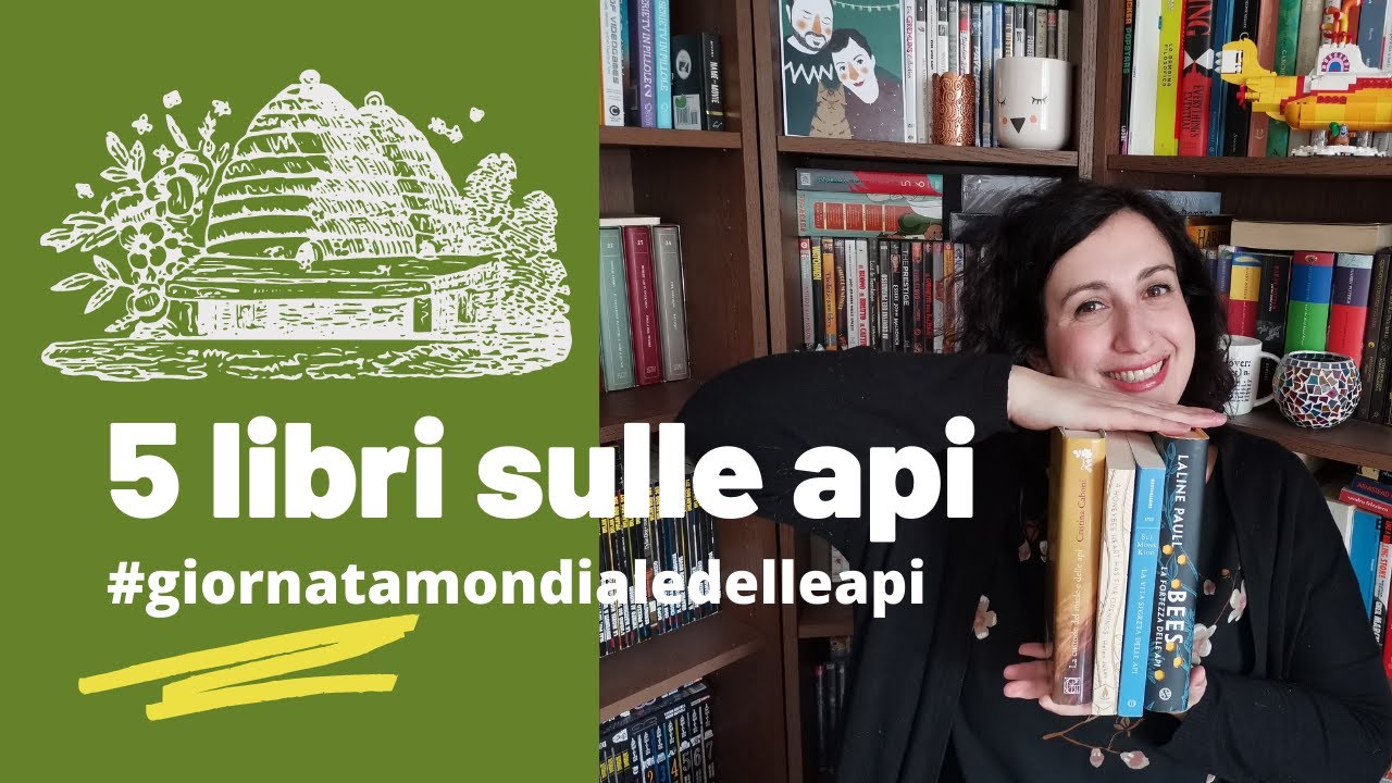 5 libri sulle api - #giornatamondialedelleapi