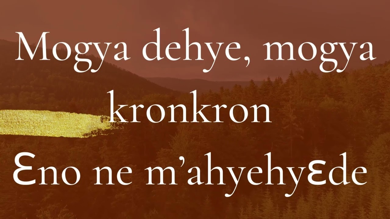 Yesu mogya ne m&rsquo;ahyehyɛde