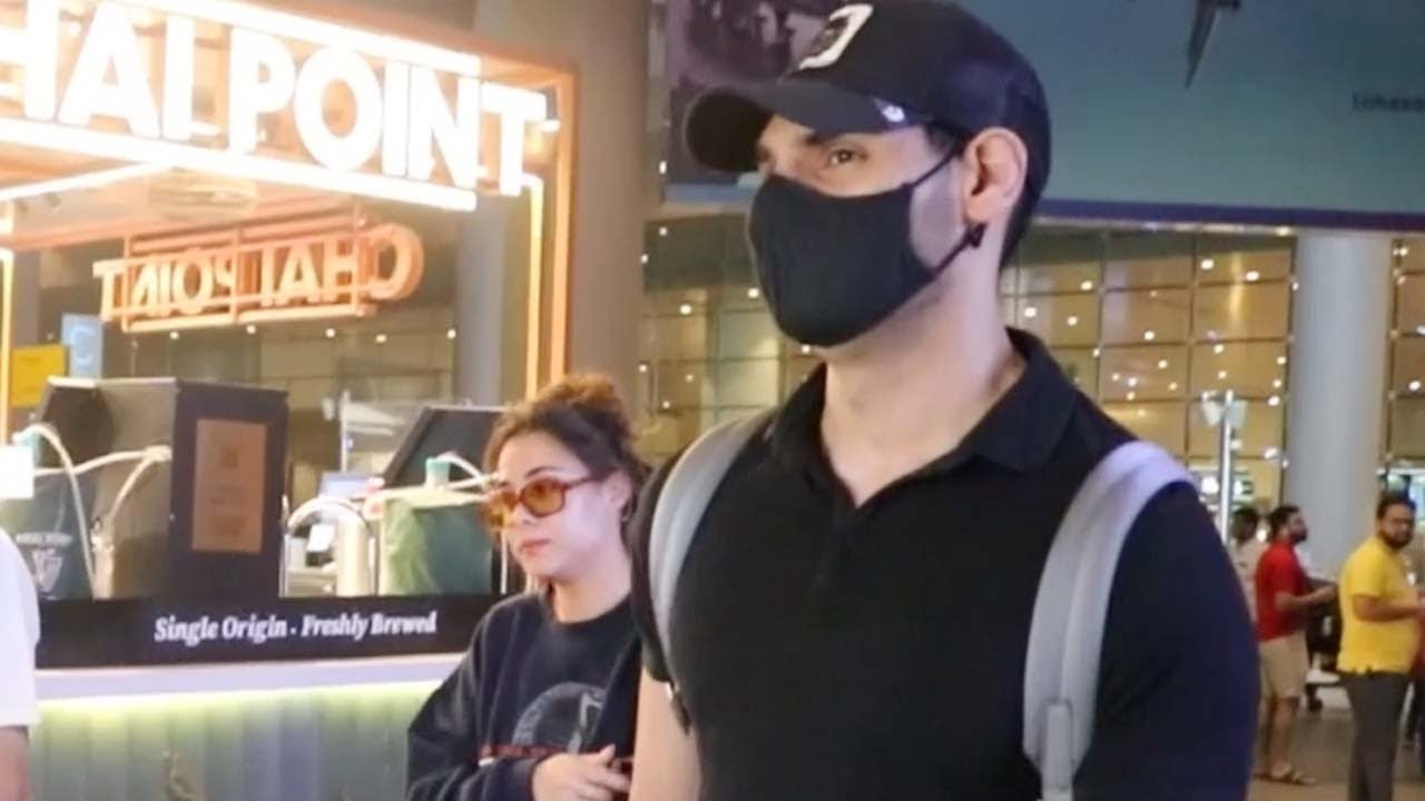 Ahan Shetty with his girlfriend Tania Shroff returned to Mumbai, spotted at Airport