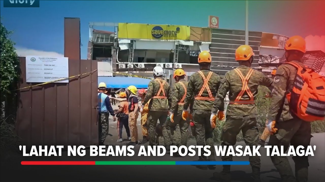 Rescue teams race to recover victims after 7.8 quake flattens buildings in General Santos