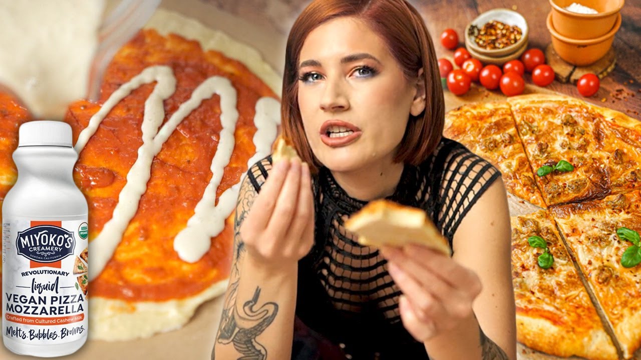 Делаем вирусный текучий сыр ВЕГАНСКИМ