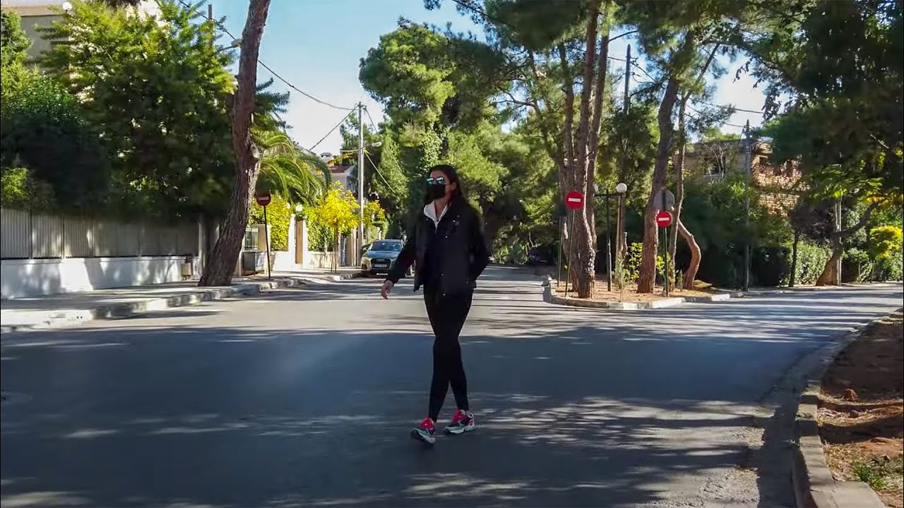 #141 Psychiko 1hr walk in Athens, Greece