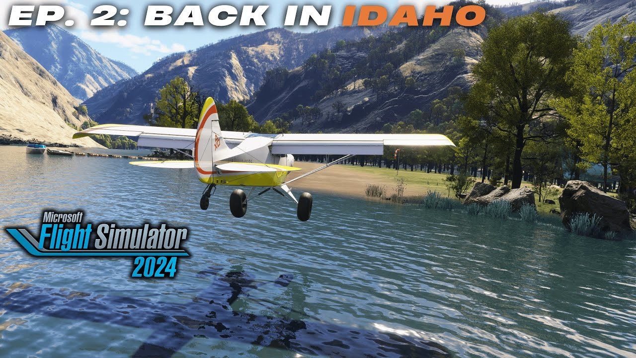 Incredible Back Country Bush Flying in MSFS 2024
