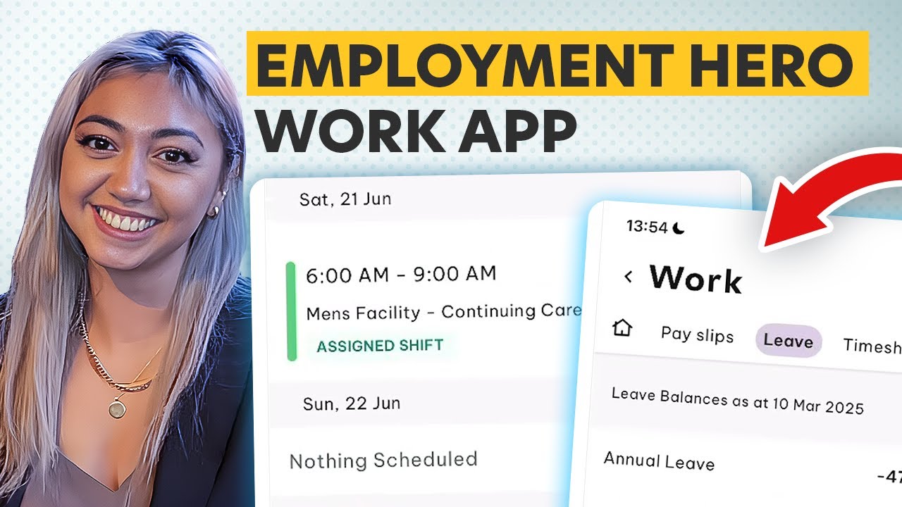 Как пользоваться приложением Employment Hero Work App (ранее SWAG app)