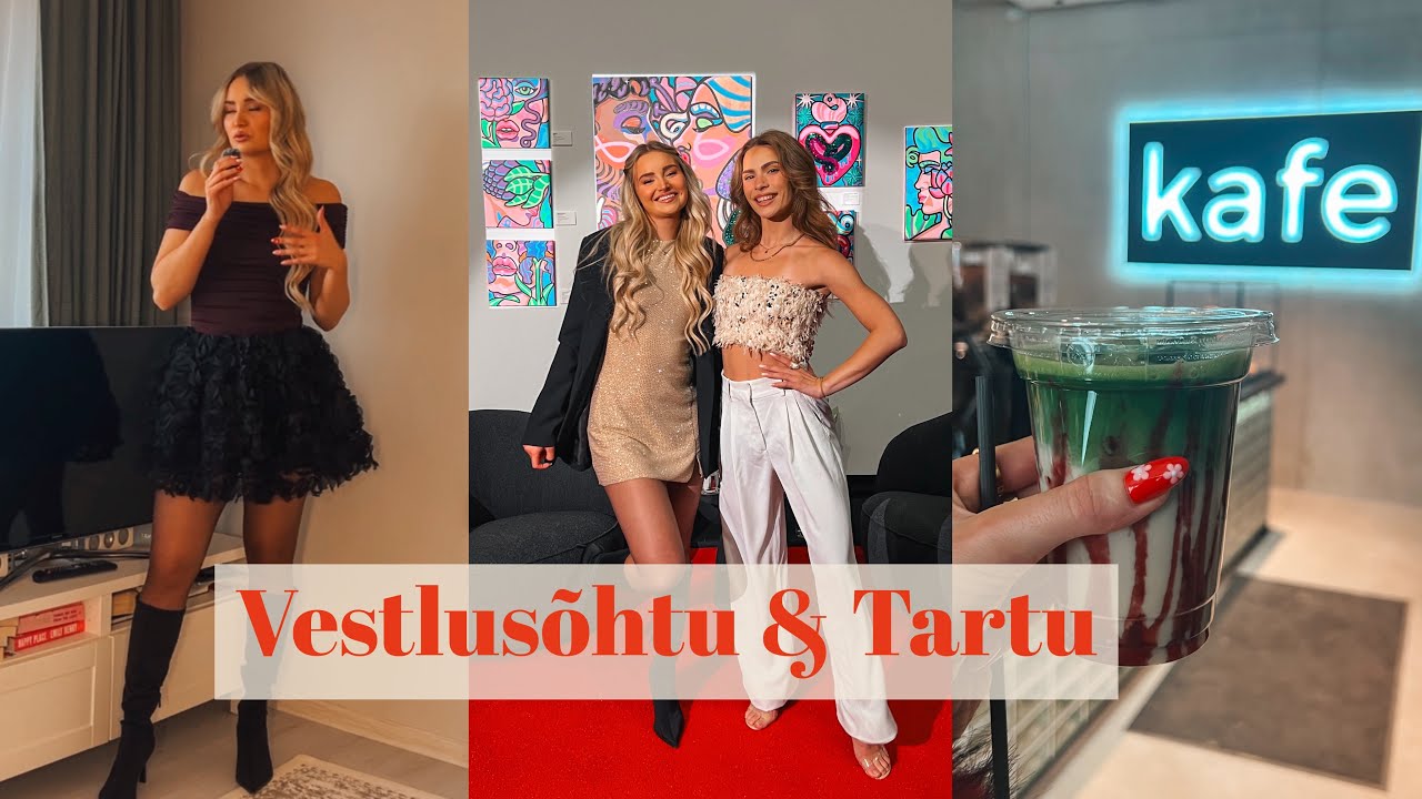 VLOG | vestlusõhtu, dilemmad, Tartu & shopping