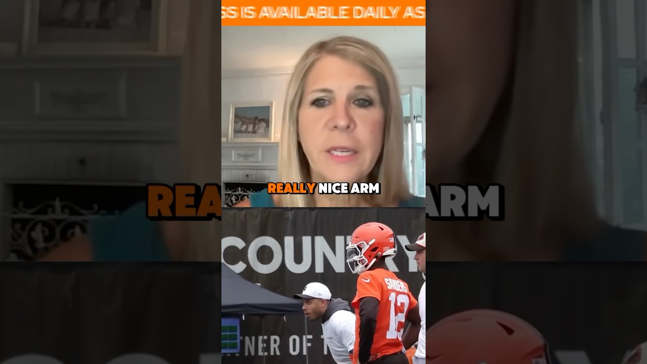 Pro Football HoF Inductee, Mary Kay Cabot, Says #Shedeur Sanders Continues To Earn More Reps #browns