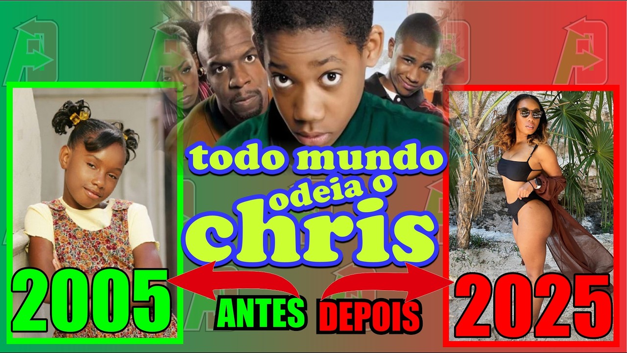 Todo Mundo Odeia o Chris Antes e Depois.