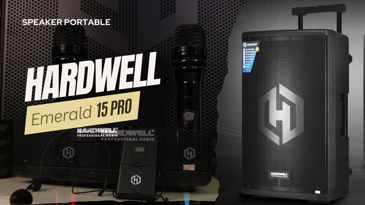 Portable HARDWELL Emerald 15Pro | Portable Sangarrr Ne Bos !!!