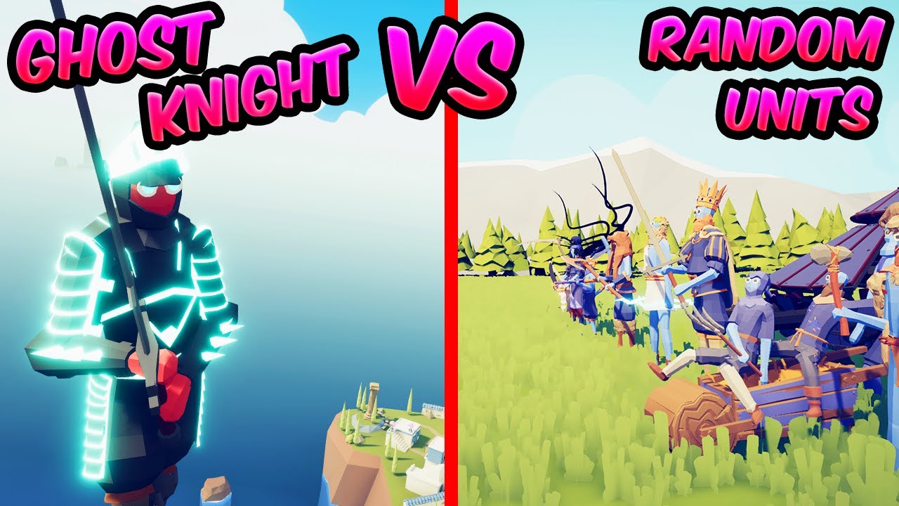 GHOST KNIGHT vs RANDOM UNITS! ⚔️😱😱| TABS - Totally Accurate Battle Simulator