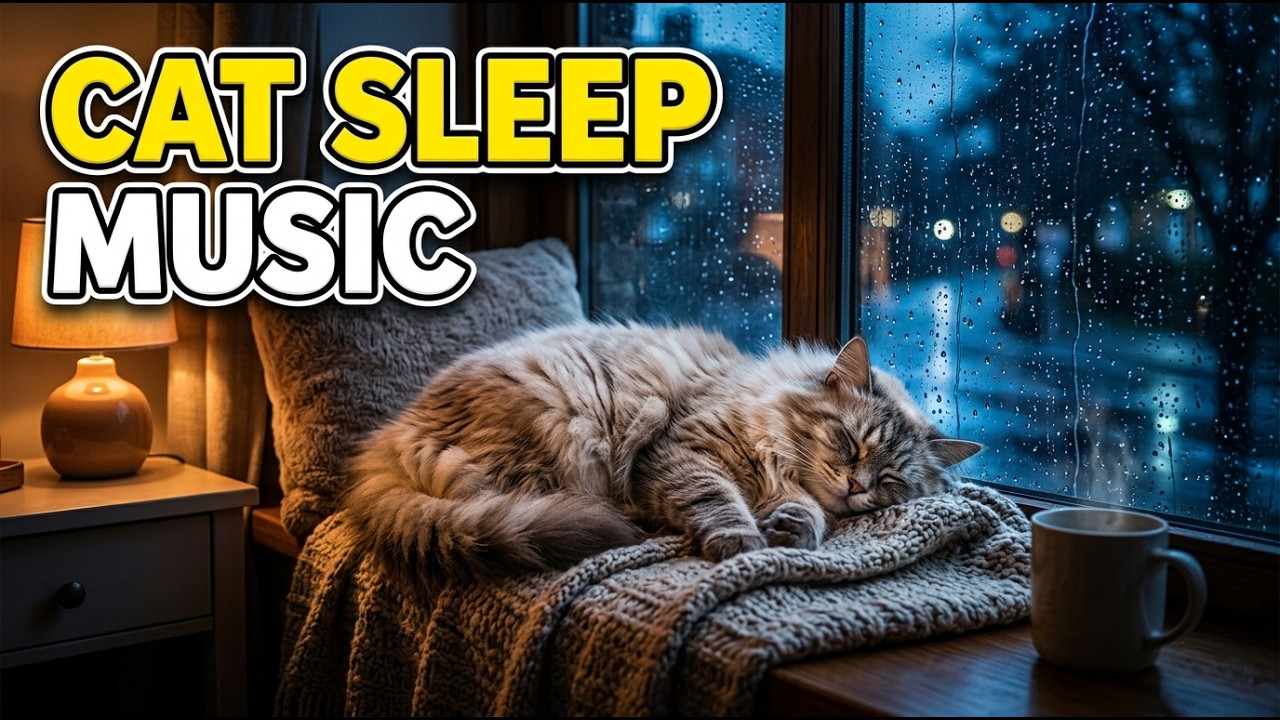 Music for Cats That Love Relaxing Sounds 🐾 Cat Sleep Music Live
