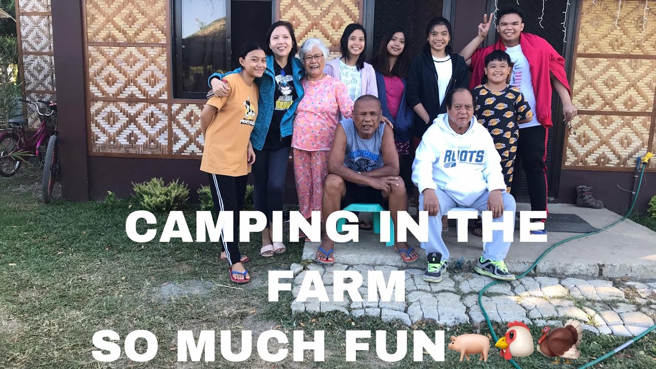 CAMPING IN THE FARM @ JP YAMREM VLOGS