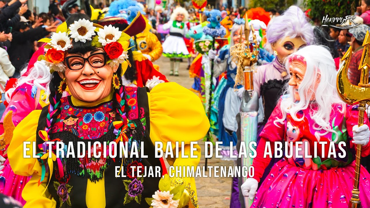 Baile de las Abuelitas, Feria Patronal de El Tejar, Chimaltenango