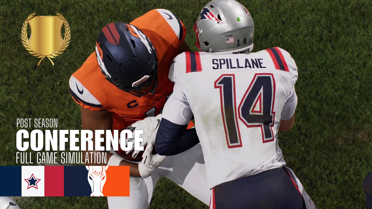 Patriots vs. Broncos | 2025-26 AFC Championship | Madden NFL 26 Simulation