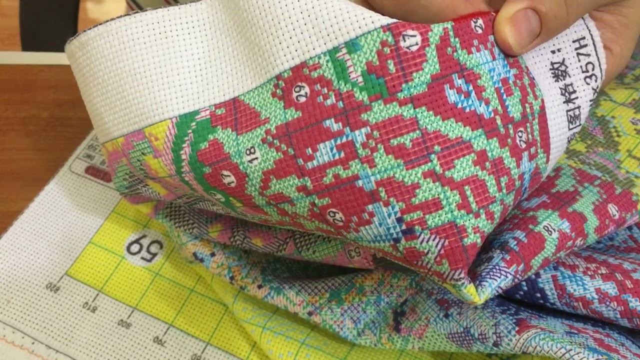 Phần 3 cách thêu tranh chữ thập đẹp nhanh,1 chiều/ Part 3 How to embroider beautiful crosses quickly