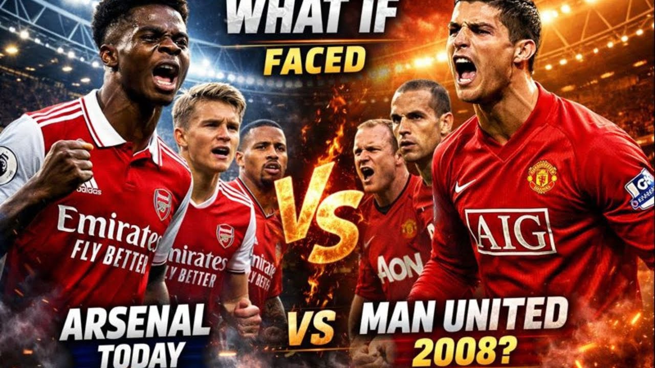 WHAT IF Arsenal Today Faced Manchester United 2008 ?