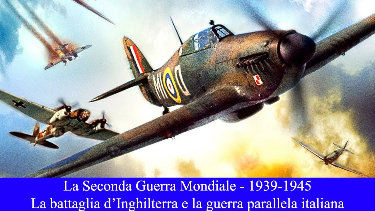 La Seconda Guerra Mondiale  -1940-1941 - Parte 3 - La battaglia d'Inghilterra e la guerra parallela