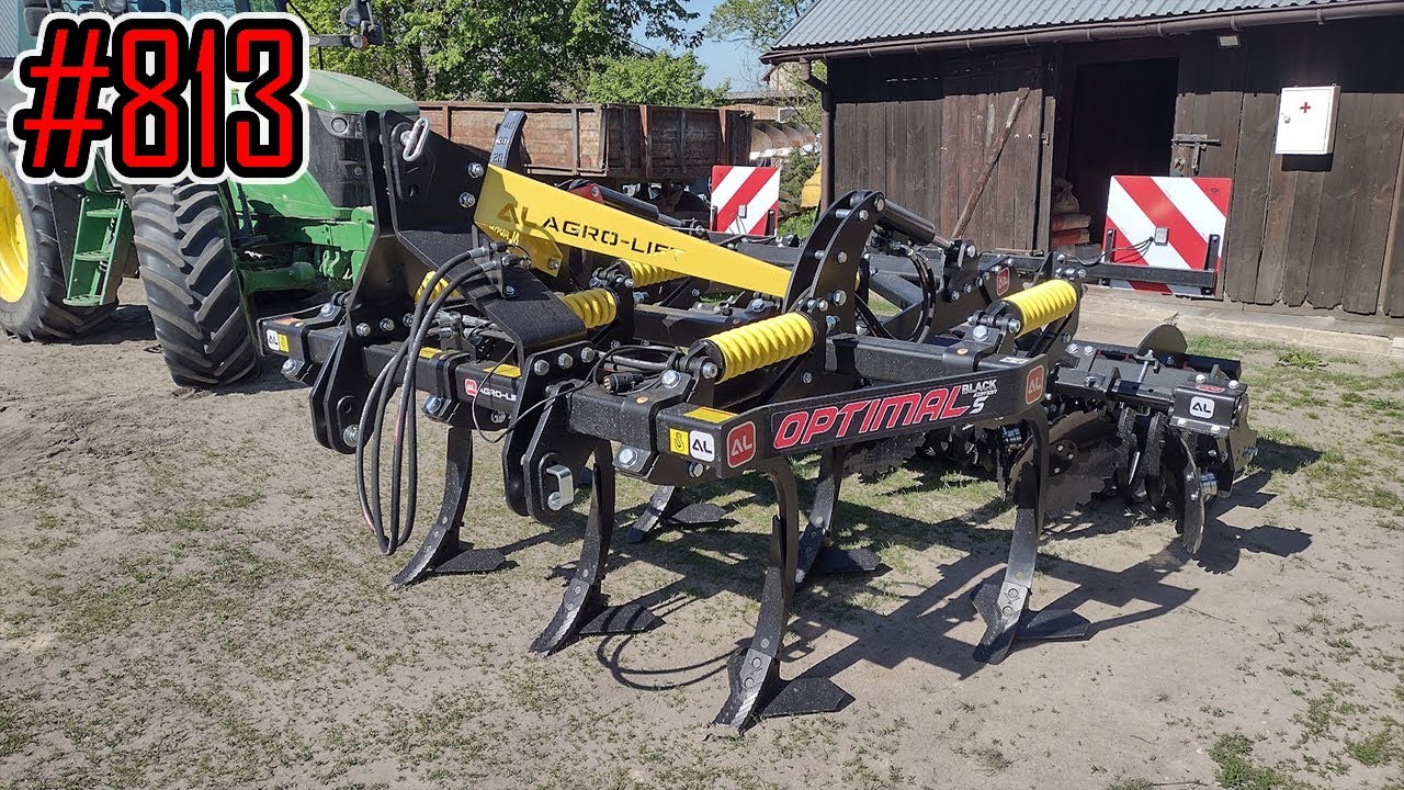 Kolejny dylemat. Agro-Lift Optimal S Black 2,5m z John Deere 6105MC, test w polu #813