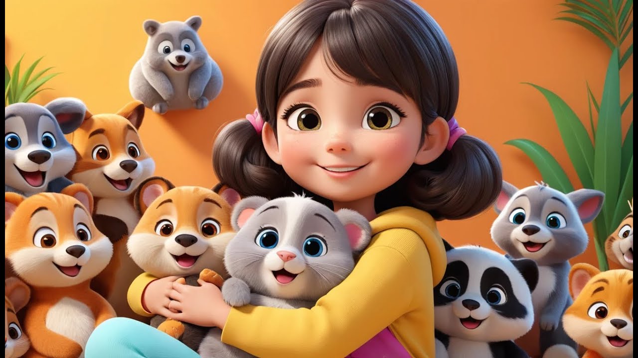 Baby Animals Peekaboo Song | Fun Learn Animals Nursery Rhyme