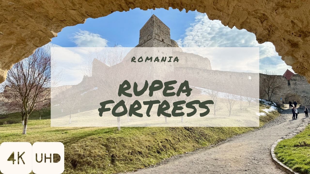 WalkIn RUPEA FORTRESS | ROMANIA | 4K HDR Walking Tour