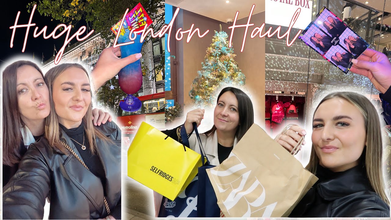 HUGE LONDON CHRISTMAS SHOPPING HAUL!!