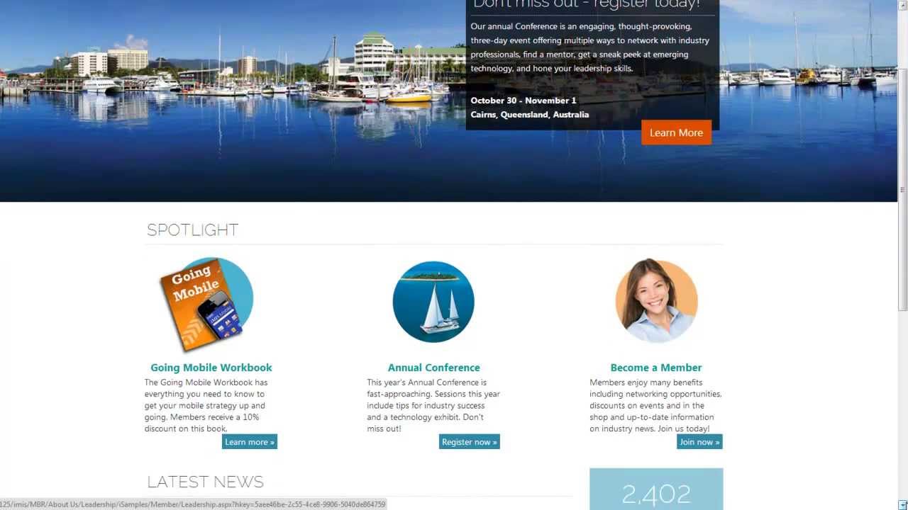 iMIS 20 Overview