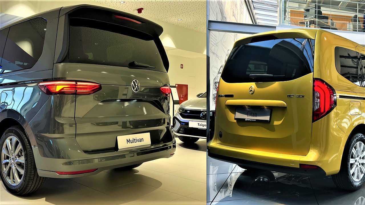 New Volkswagen MULTIVAN 2023 vs New Mercedes CITAN Tourer 2023 -    Comparison by Supergimm