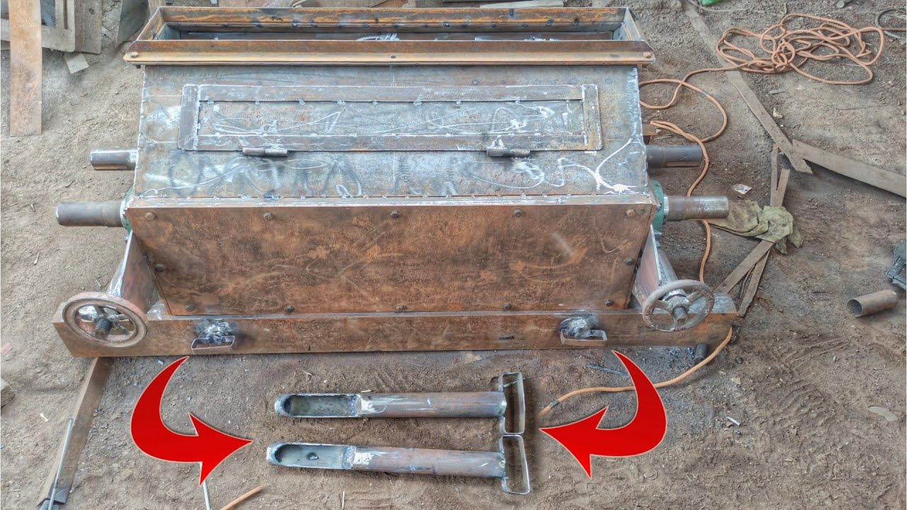 Amazing skill to make Crumbler machine Sampler