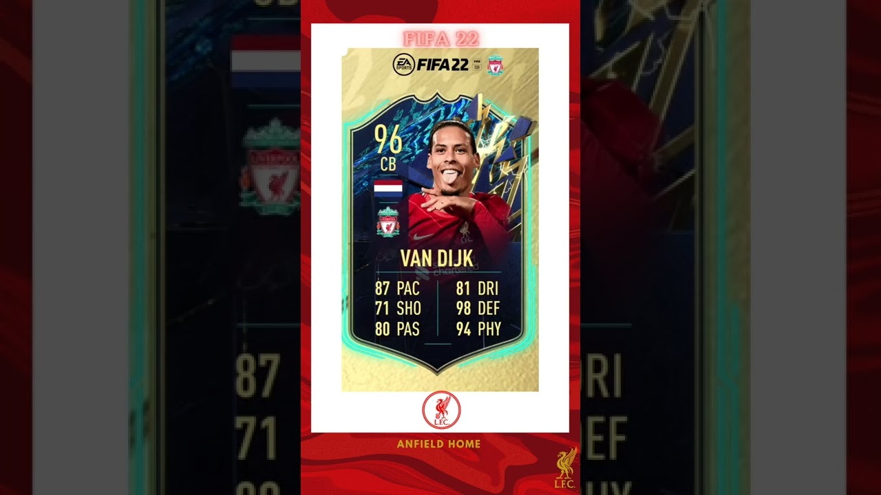 FIFA 22 gold pack for Liverpool FC
