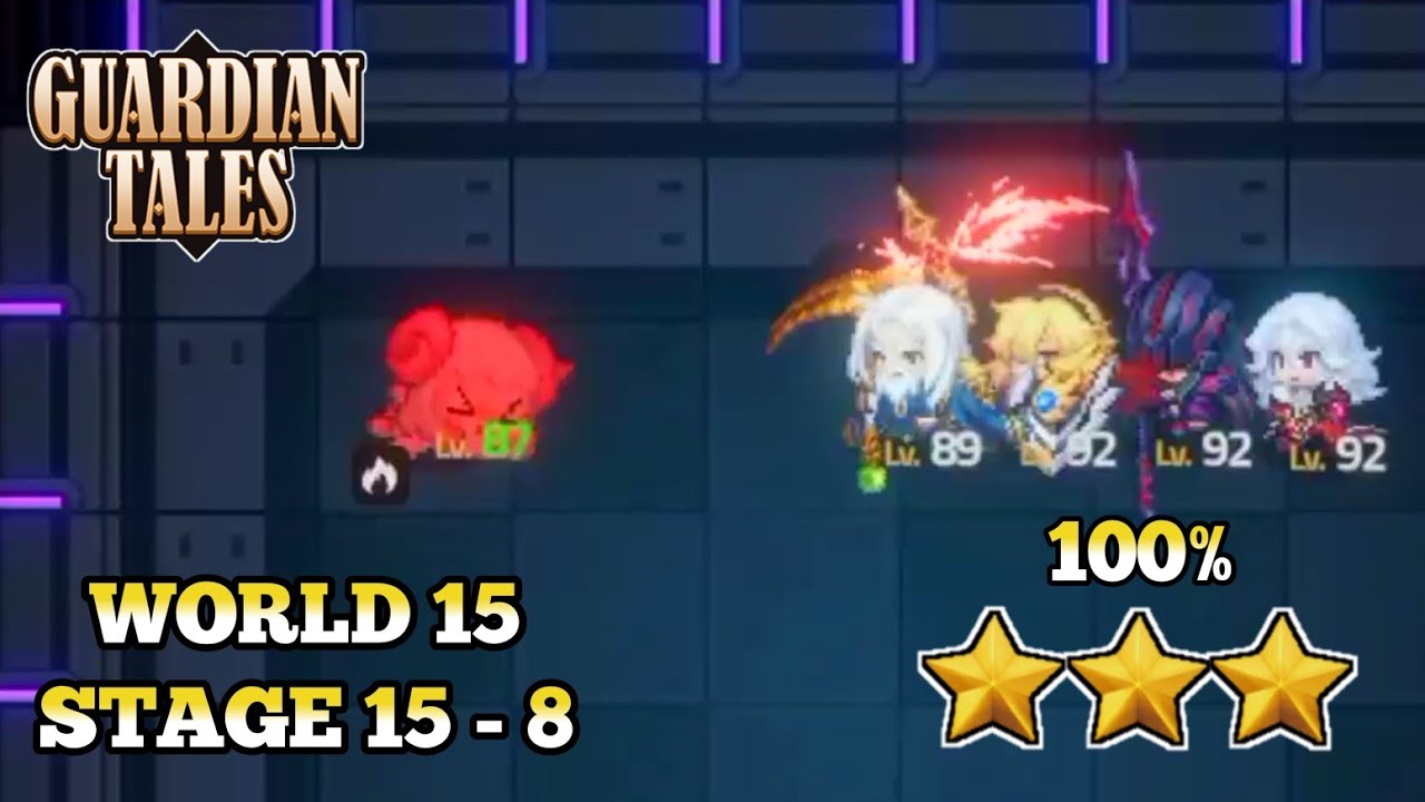 Guardian Tales 15-8 Normal 100% Complete - Guardian Tales Indonesia
