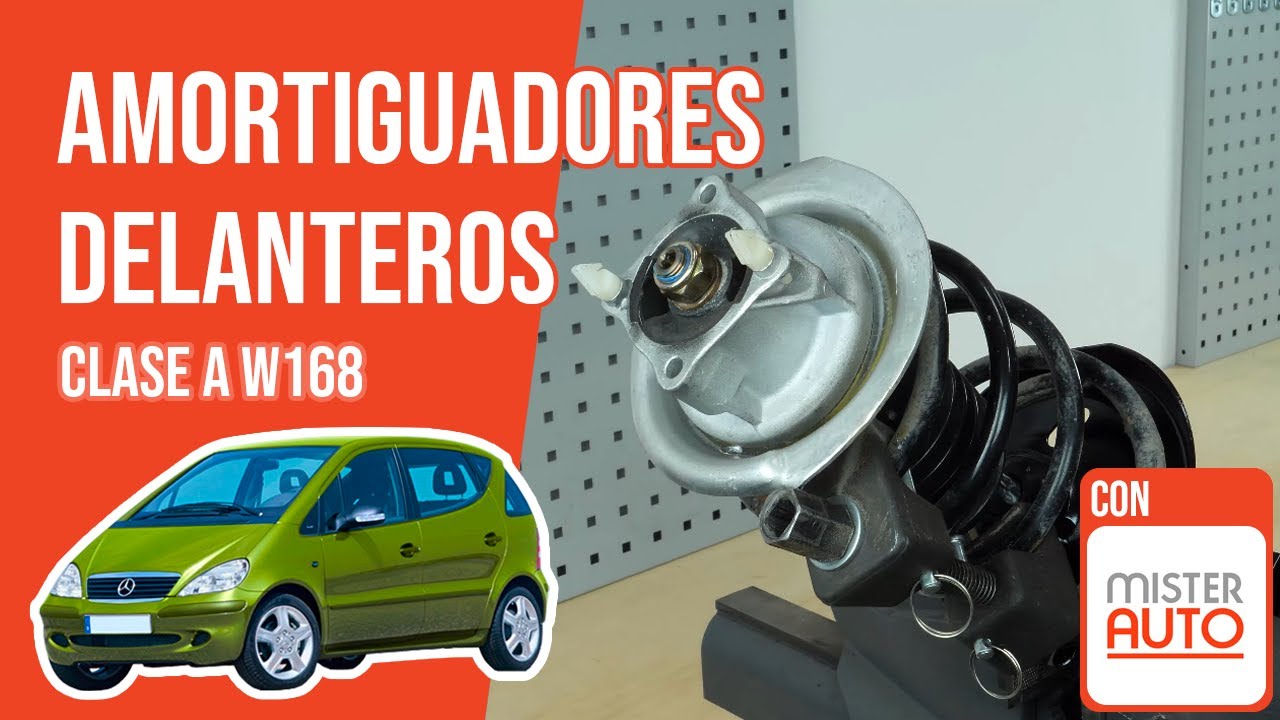 Cómo cambiar los amortiguadores delanteros Clase A W168 ➿