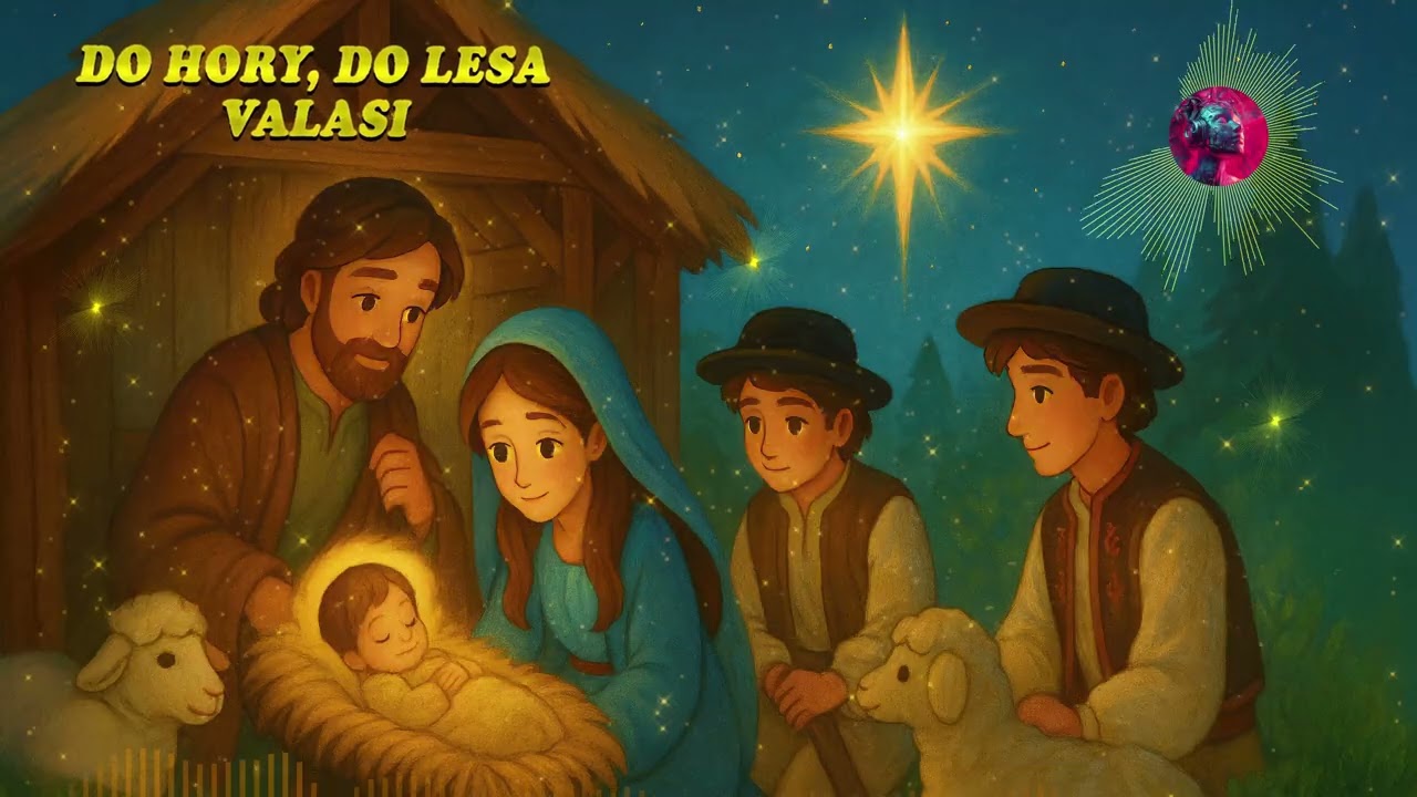 DO HORY, DO LESA VALASI (LYRICS) | VIANOČNÁ KOLEDA / CHRISTMAS CAROL | AI NCM Zone