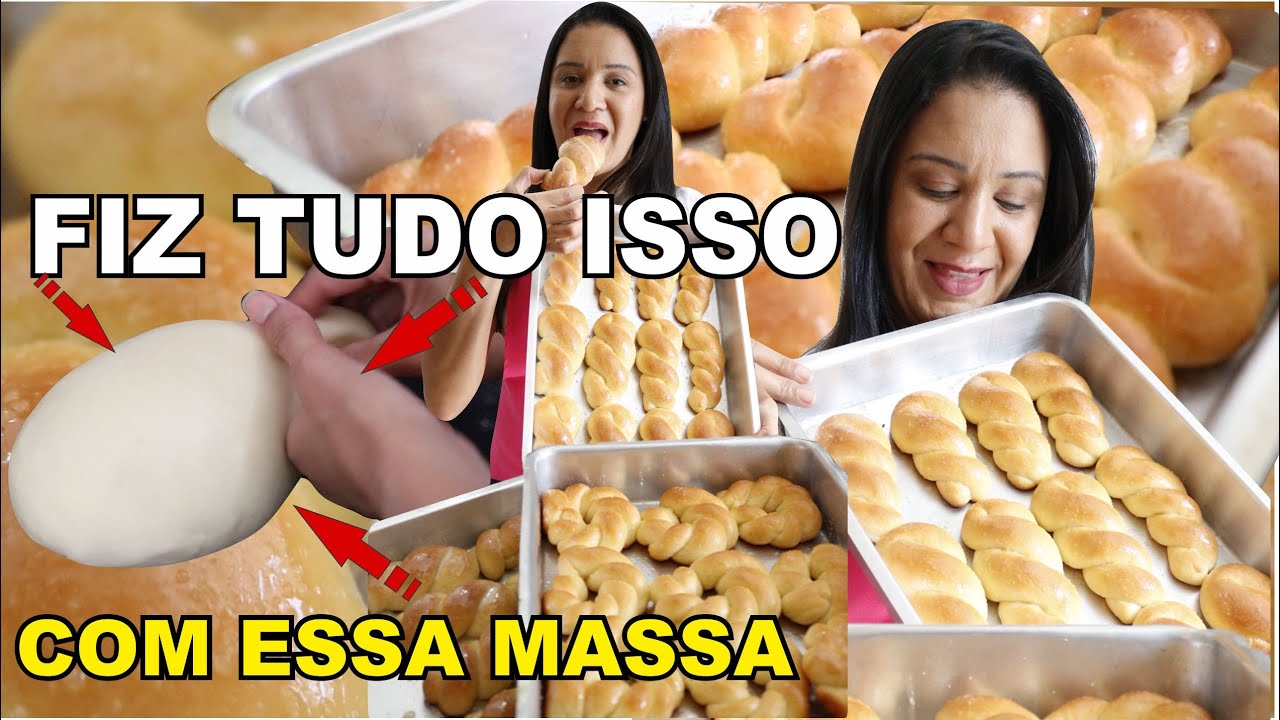 ESSA RECEITA RENDE MUIIITO! | ROSCA CASEIRA SUPER MACIA E GOSTOSA | VOCÊ PRECISA FAZER - Rebeca Poll