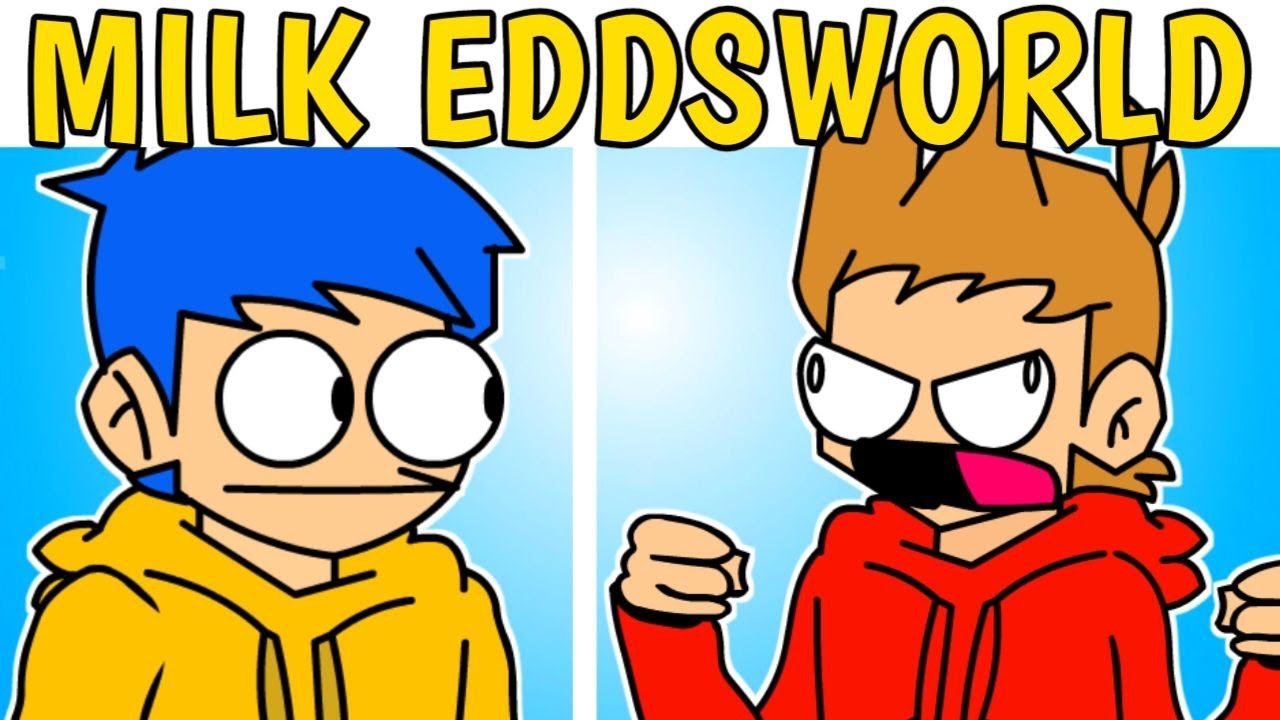 FNF MILK But Tordsworld Tord  and Goldworld Max || EDDSWORLD || Friday Night Funkin' ||