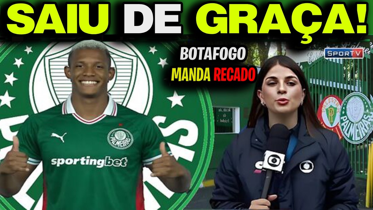 DANILO ASSINA COM O PALMEIRAS POR 5 ANOS E BOTAFOGO VAI RECORRER! ULTIMAS NOTICIAS DO VERDÃO!