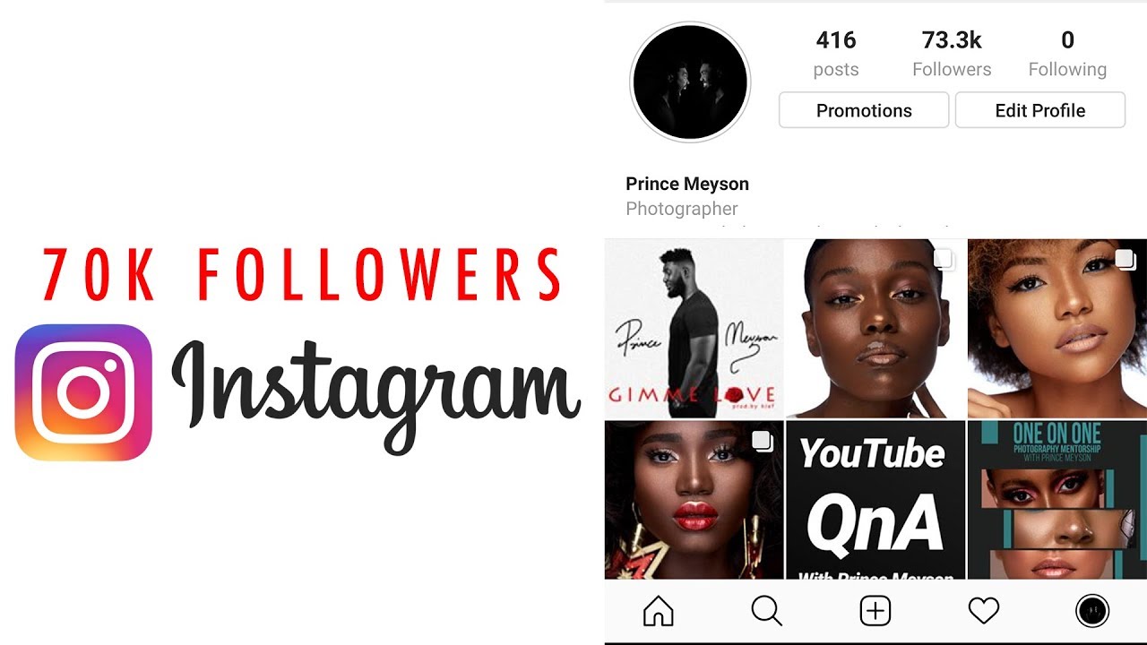 How I Grew My Instagram Page To 70k Followers