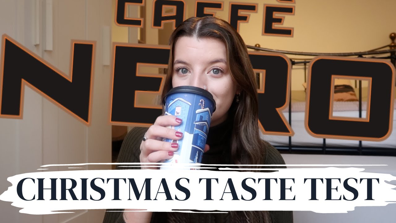 CAFE NERO CHRISTMAS MUKBANG // Moving House? New Job? Living in London?