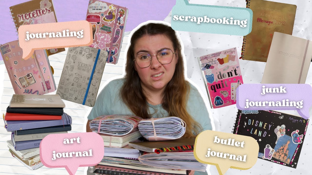 scrapbooking, (junk) journaling, bullet journal… de quoi on parle ? 📓