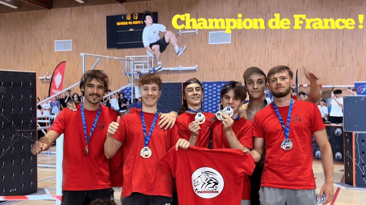 Championnats de France de PARKOUR - Les meilleurs athlètes français !