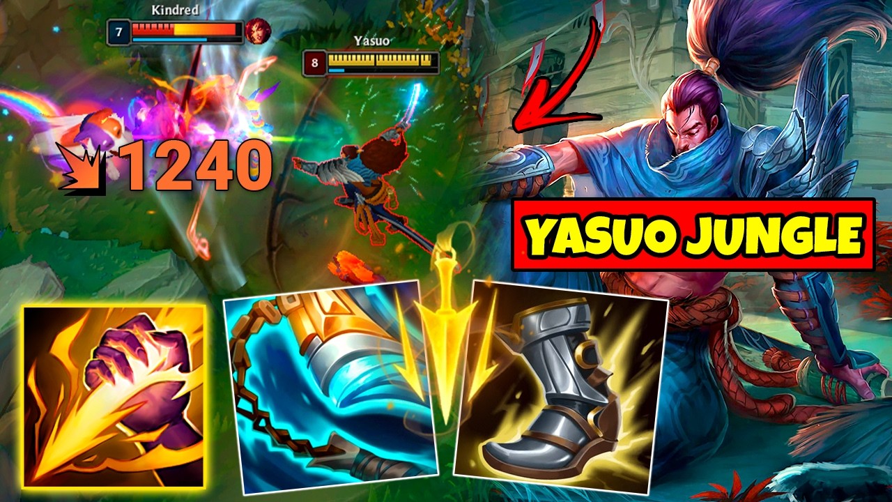 DESTRUINDO UM MONO KINDRED DE YASUO JUNGLE