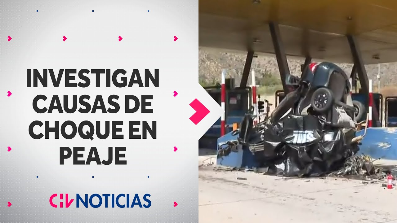 REVELAN VIDEO del trágico choque a toda velocidad contra peaje en Buin: Murió joven de 20 años