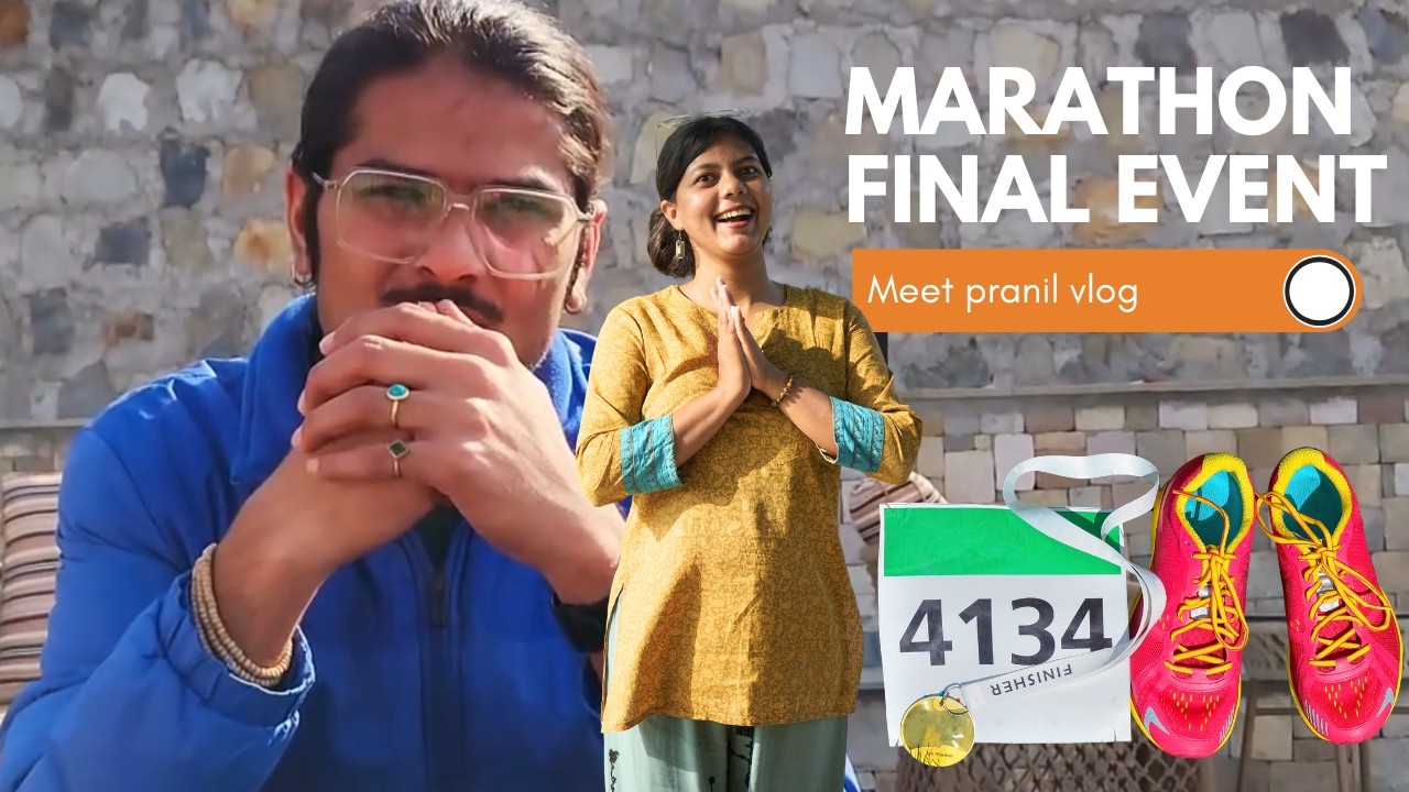Early Morning Marathon in Raipur, Dehradun | Dharak Run Vlog #meetpranil #marathon #marathonvlog