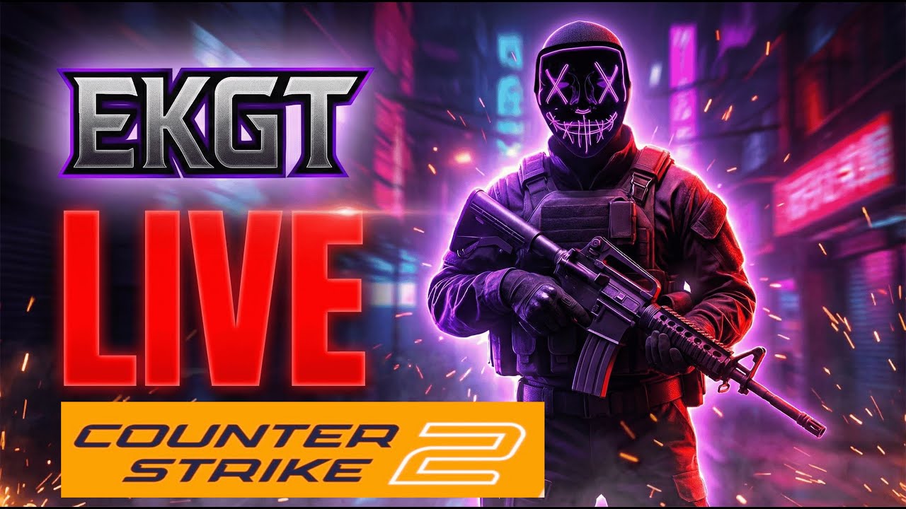 Counter Strike 2 LIVE 🔴 Chill Ranked Gameplay | Fun, Clutches & Community Gaming | EKGT