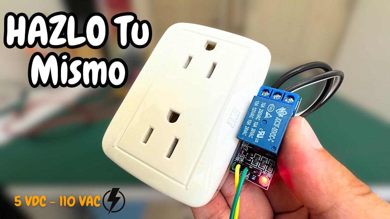 No Compres Uno  ¡Haz Tu Propio Enchufe Inteligente!