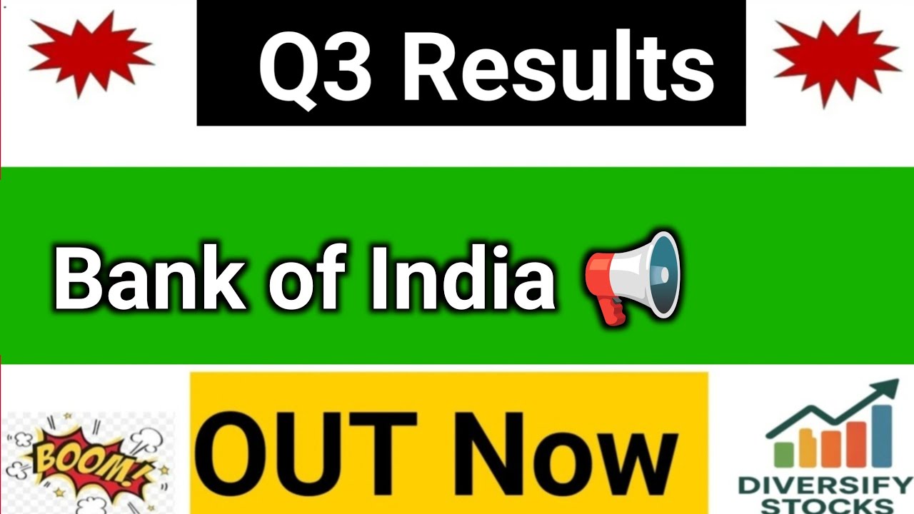 Bank of India Q3 Results 2026 | Bank of India share news today | Bank of India Results Today
