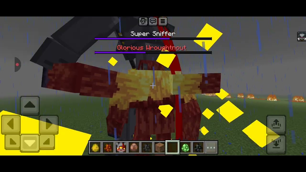 Ultra Sniffer Here  terramity mod addon v1 minecraft bedrock