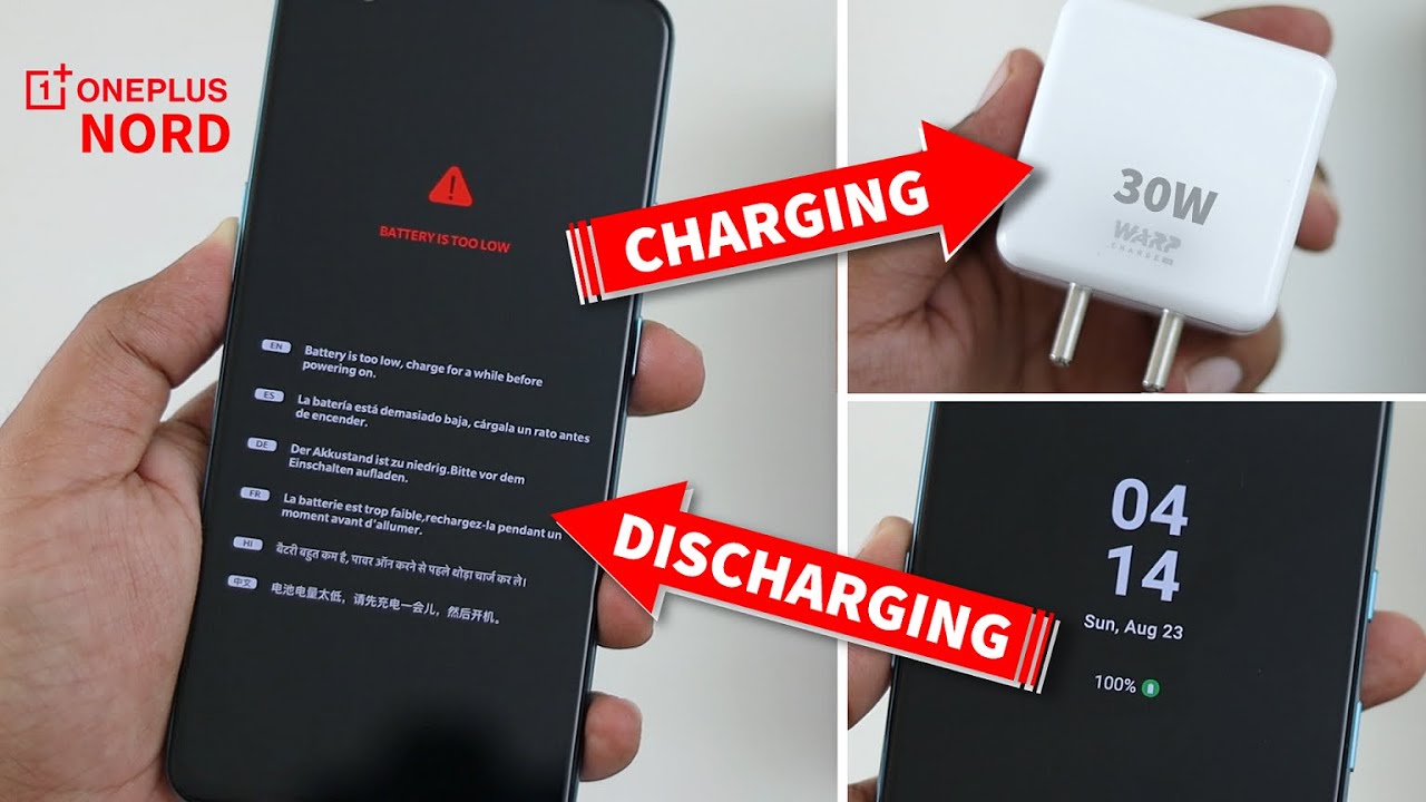 OnePlus Nord | 0% ➔ 100% ➔ 0% | Battery Charging and Battery Drain Test 🔥🔥