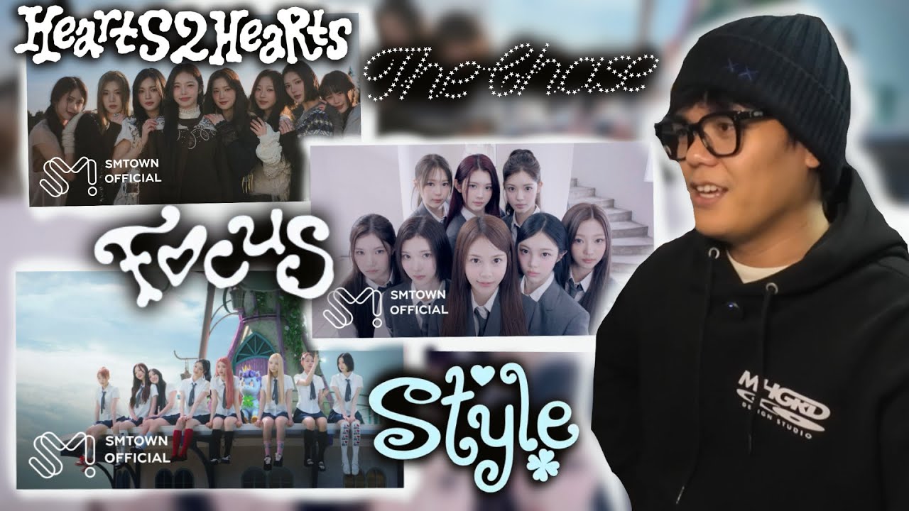 Hearts2Hearts 하츠투하츠 'The Chase', 'STYLE' & 'FOCUS' MV FIRST TIME REACTION