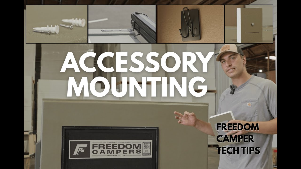 How to Mount Accessories to Your Freedom Camper | 3 Easy & Secure Methods
