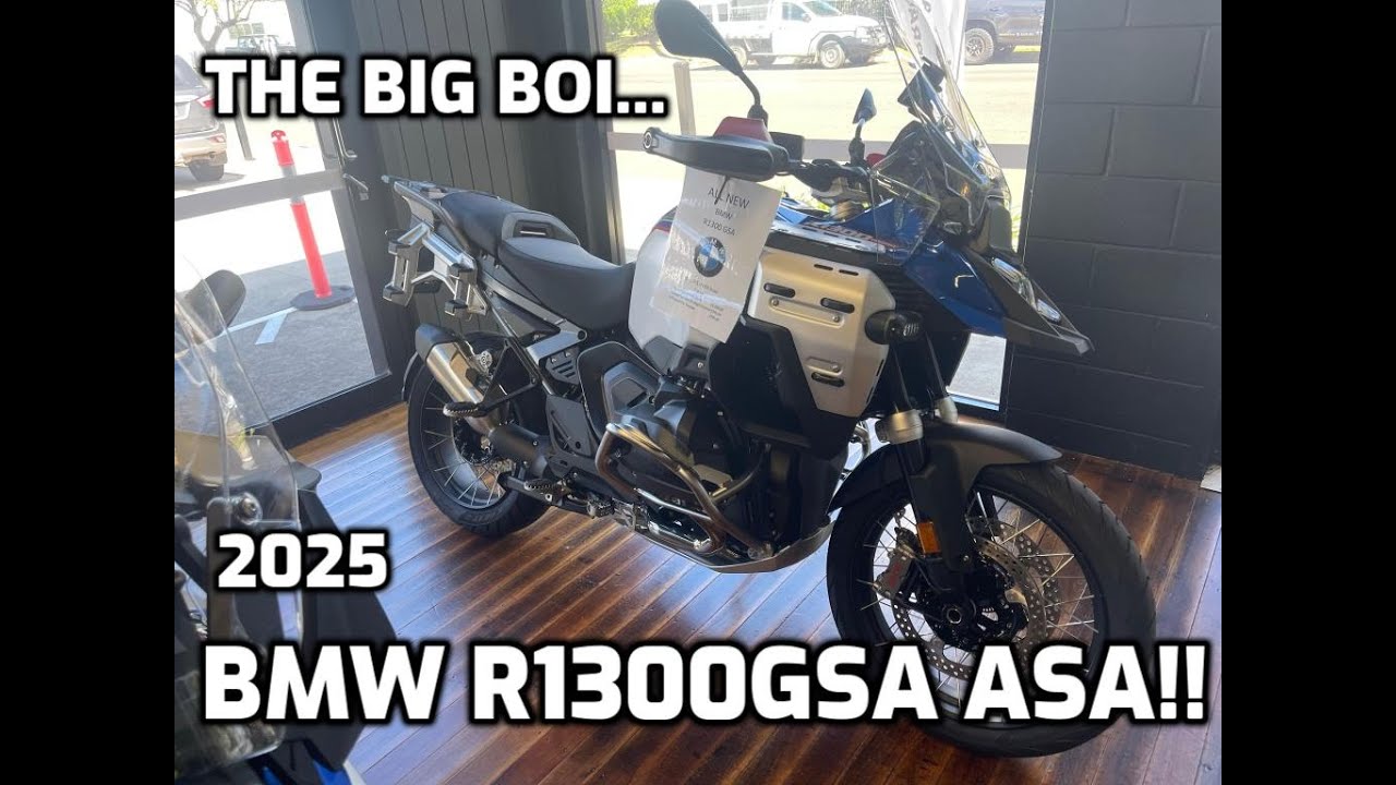 BMW R1300GS Adventure 2025 года — версия ASA. Без сцепления!!! Первая поездка/обзор